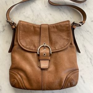 Coach Soho Convertible Leather Crossbody Handbag